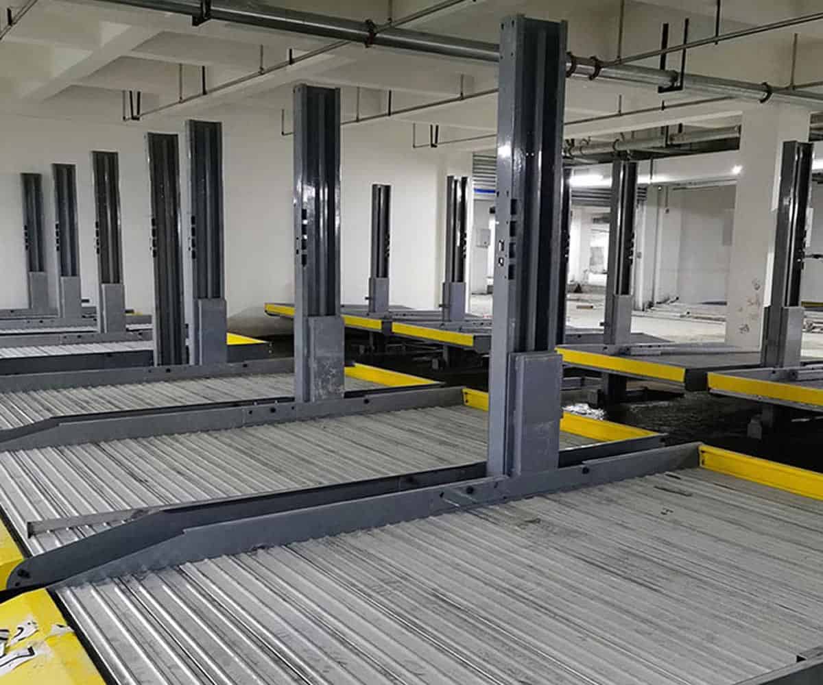 湘陰縣兩層簡易式機(jī)械式立體停車設(shè)備過規(guī)劃