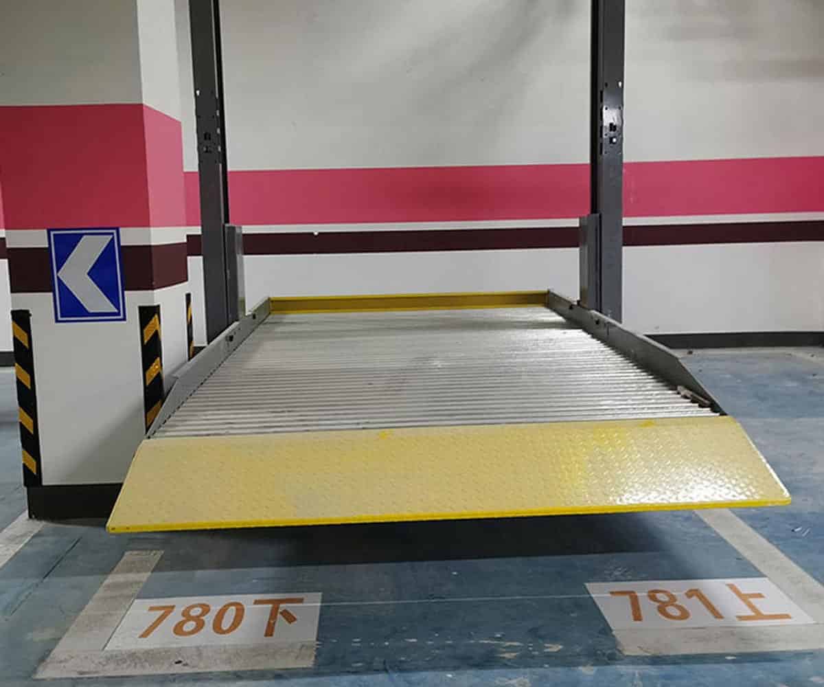 甘肅省雙柱簡易類機械式停車庫回收
