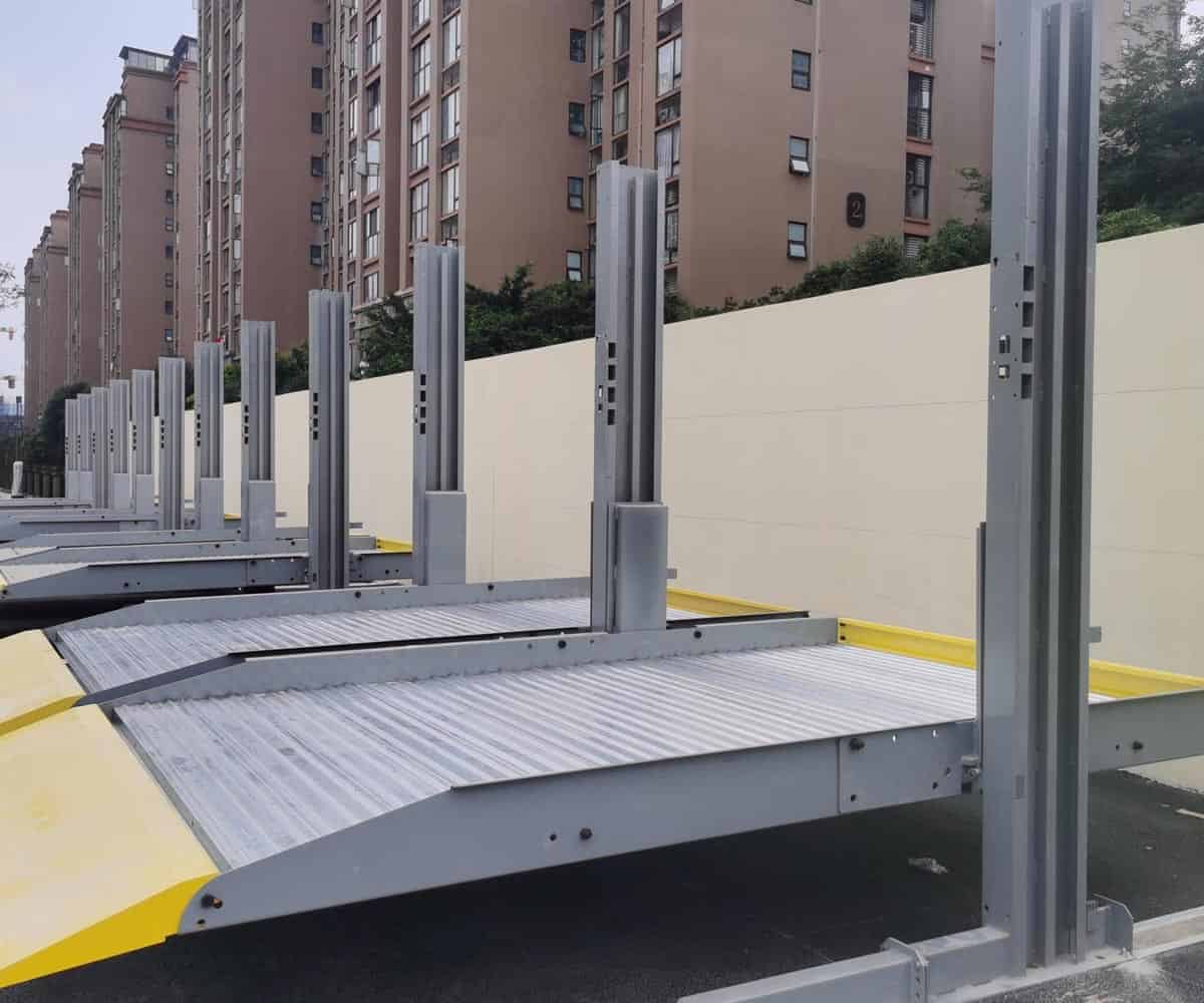 天心區兩層升降機械式立體停車設備廠家