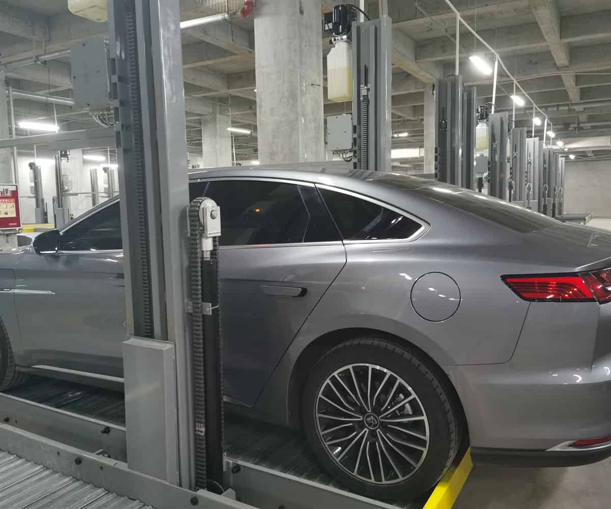 雙層升降橫移式機械式立體停車設備租賃