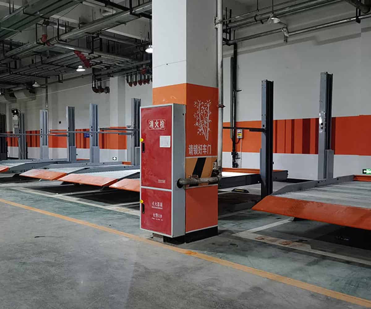 嘉禾縣地下室升降式機械停車場二手