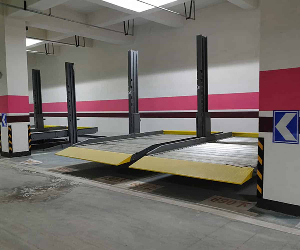 雨湖區(qū)四柱簡易升降類立體停車安裝