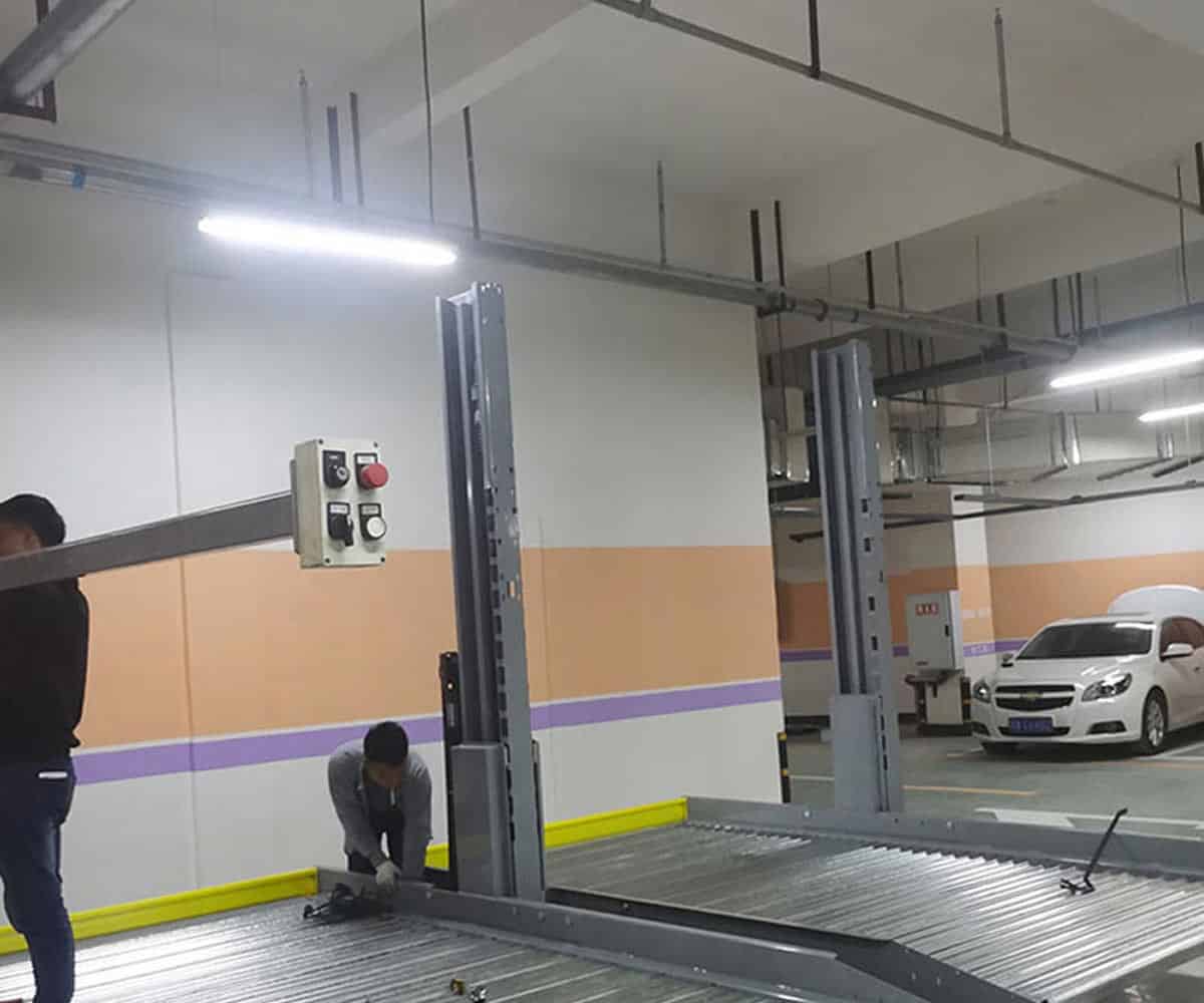 桂東縣俯仰式停車設備租賃
