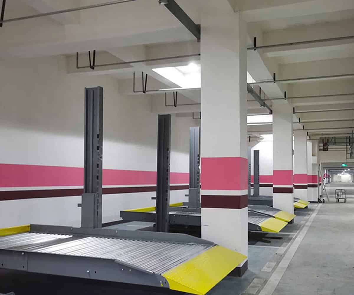 新晃縣雙層簡易升降機械車庫維保