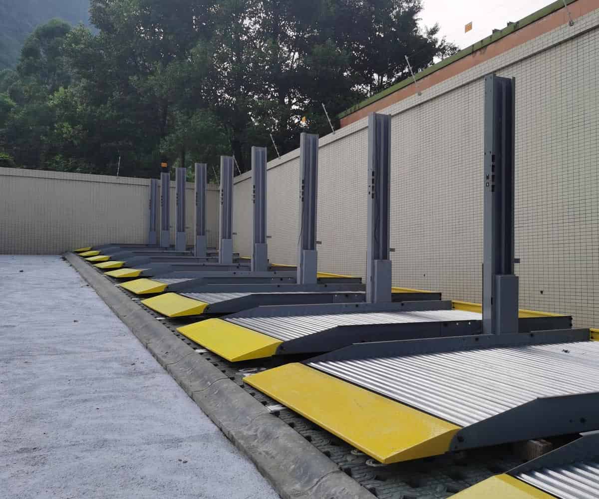 武陵區(qū)兩層升降式機(jī)械立體車庫安裝