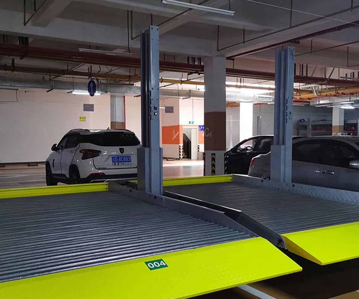 冷水灘區上下升降機械停車場維保