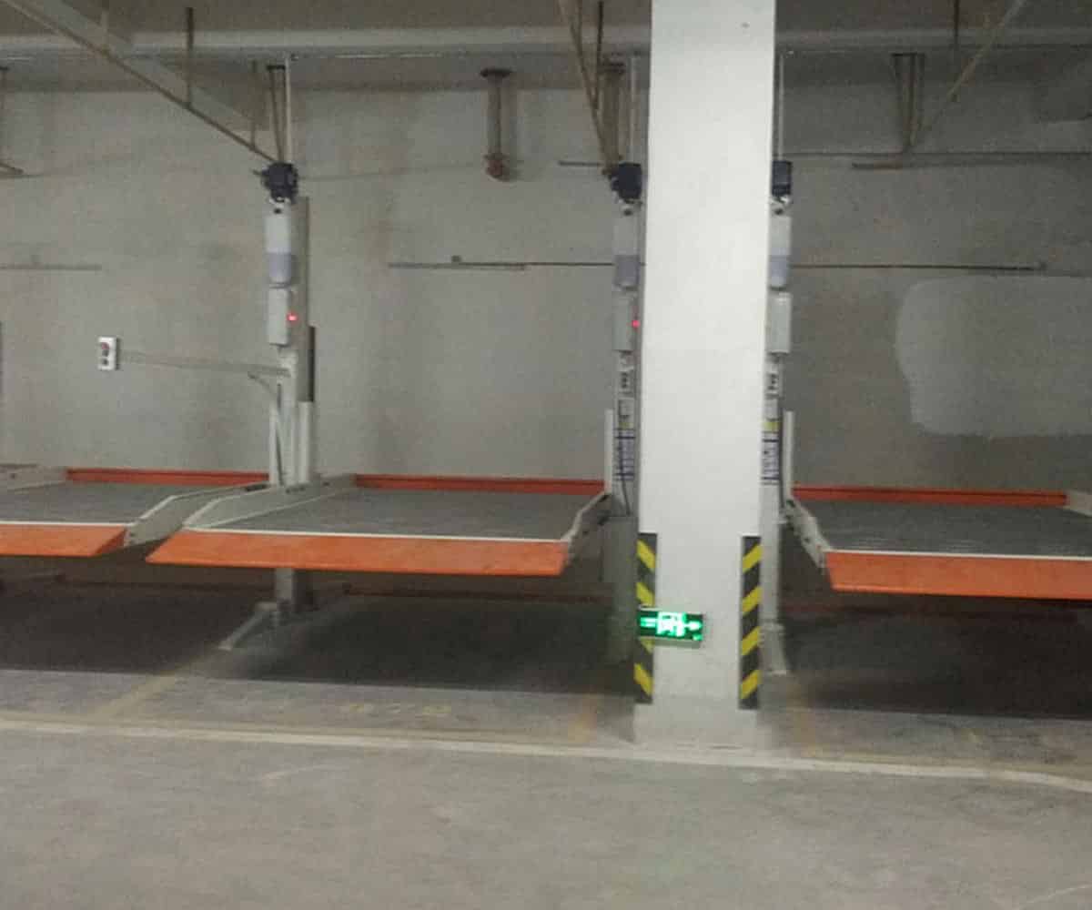 廣西2層簡易升降類立體停車拆除