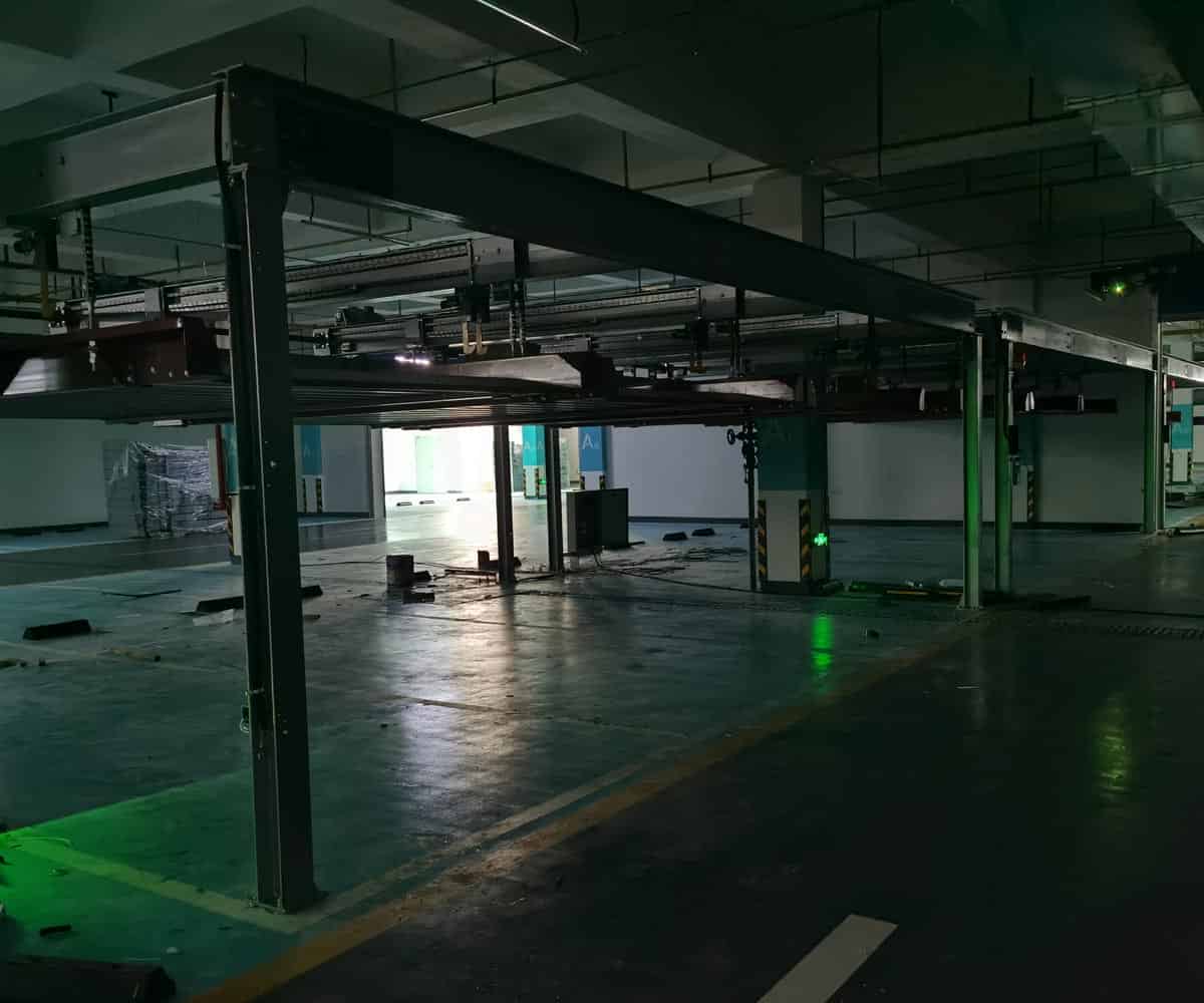 四柱簡易升降機械停車庫