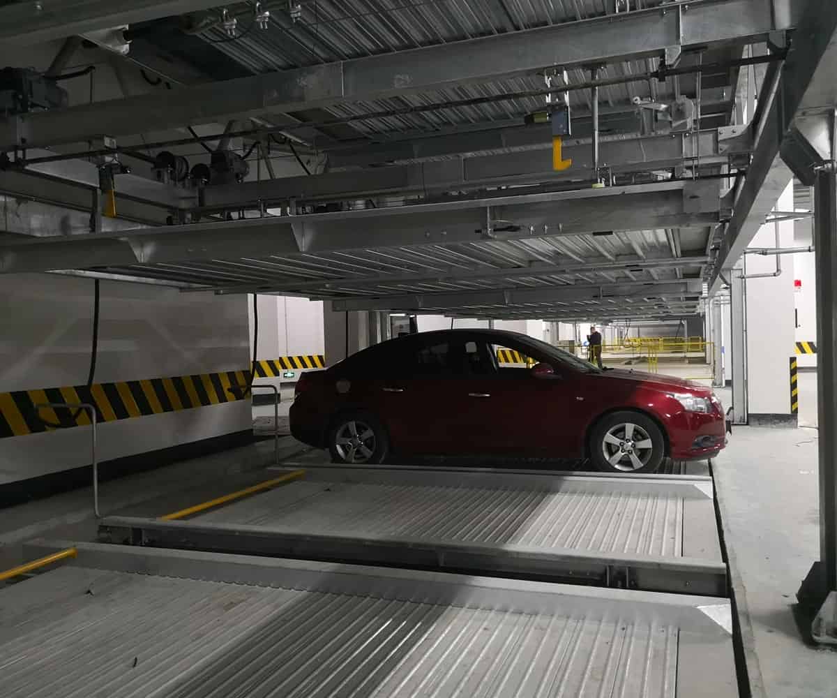 四至六層PSH4-6升降橫移機械式停車設備